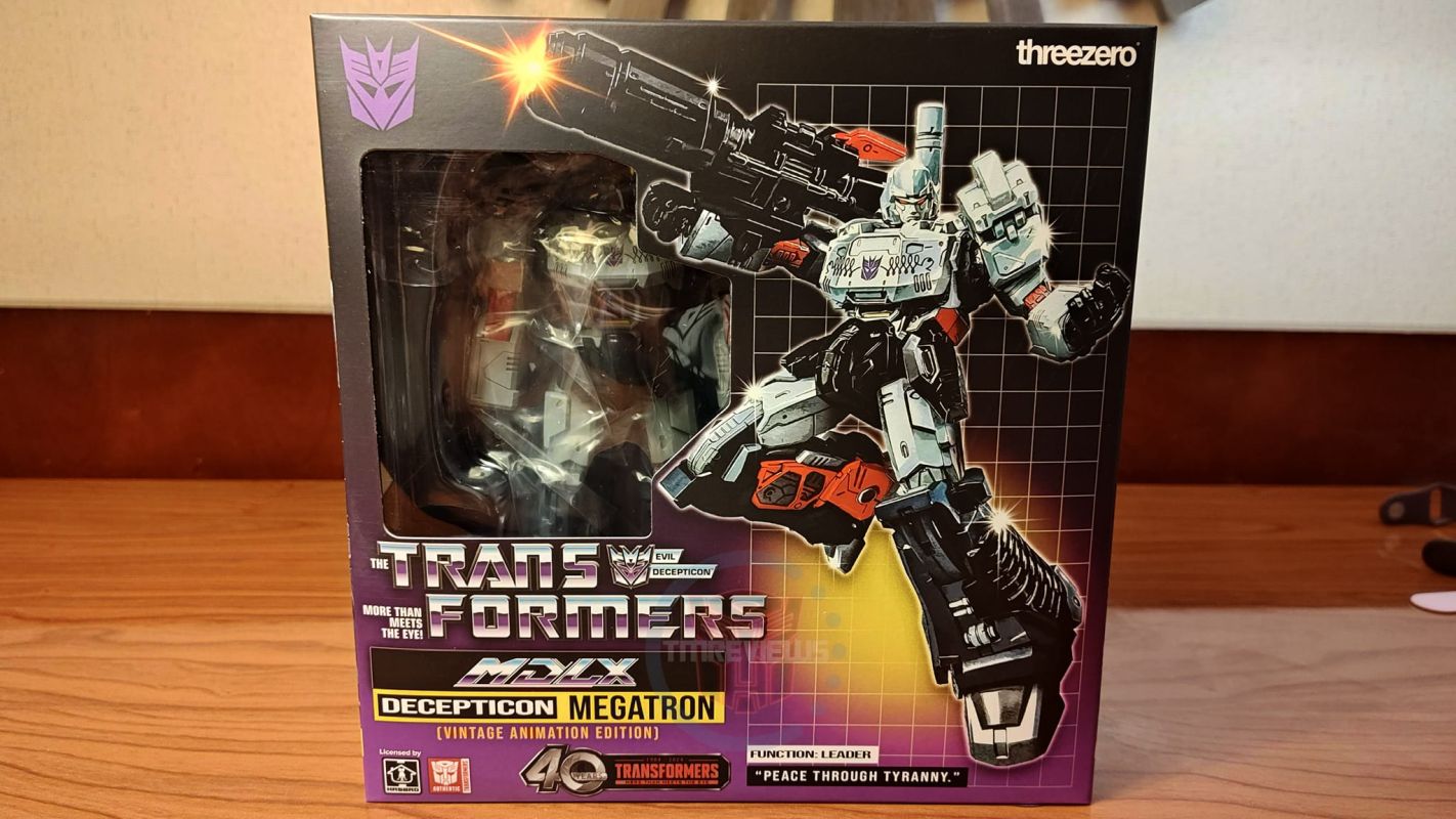 Vintage Animation Edition MDLX Megatron, Optimus Prime